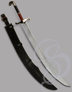 Brimstone-Tempered, Two-Handed War Scimitar