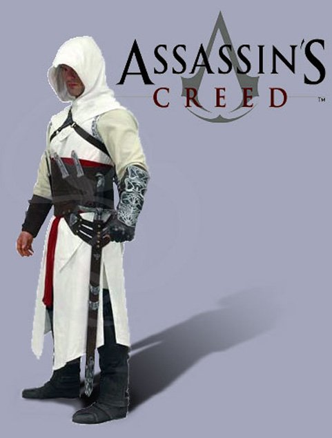 Assassin's Creed Costume Red Sash