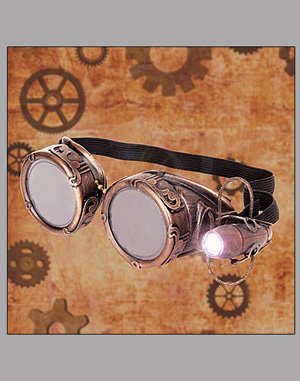 Steampunk Spelunker Goggles