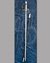 Small image #1 for Three Ringed Rapier with Scabbard