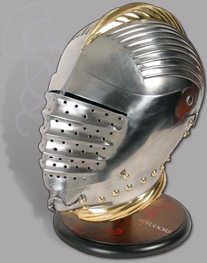 Maximilian Style Jousting Helmet Replica from The Tudors