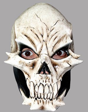 Lizzard Skull  Latex Mask