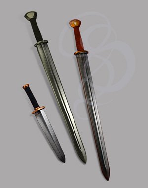 Ultra High-End Foam Boffer Roman or Celtic Sword for Recreation or LARP