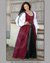 Small image #3 for The Maribrae Medieval Irish Gown - Light Cotton Dress with Reversible Corset