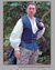 Small image #2 for Lionheart Medieval Vest - Cotton-Twill Vest with Lacing Grommets