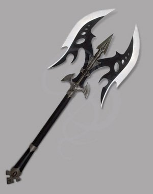 Kit Rae Black Legion Battle Axe with Black Blades