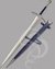 Small image #1 for <font color=#cc1111<B>Out of Stock!</B></font><BR> Lord of the Rings: Glamdring <BR>Sword of Gandalf  with Blue Scabbard