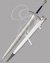 Small image #1 for Lord of the Rings: Glamdring <BR>Sword of Gandalf  with White Scabbard
