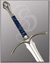 Small image #2 for Lord of the Rings: Glamdring <BR>Sword of Gandalf  with White Scabbard
