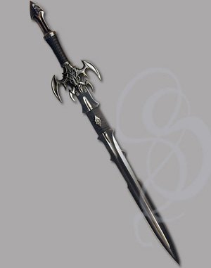 Elaborate, Limited Edition Dark Elven Fantasy  Sword