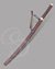 Small image #2 for Leather-Braided Samurai Sword: Katana