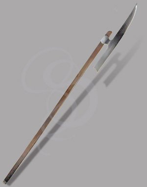 Windlass 6-foot 6-inch Viking Halberd with Steel Butt-Plate