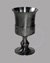 Small image #1 for Medieval Antique Pewter Goblet 8.4 ounces