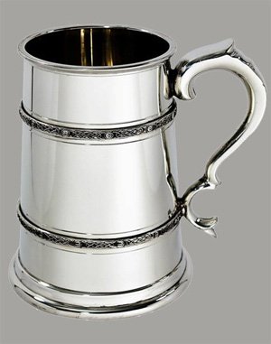 Two Pint Pewter Tankard