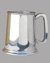 Small image #1 for Pewter Classic Tankard with Glass Bottom 1 Pint