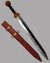 Small image #1 for High-Carbon Steel Roman Gladius with Customizable Pommel Cap