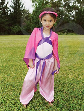 Beautiful Silk Wings with Handgrips for Kids