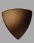 Small image #1 for Black Painted Wood Plaque for Small to Medium Swords