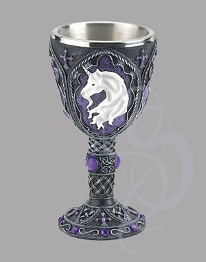 Unicorn Chalice with removable Stainless Steel Cup