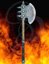 Small image #1 for Decorated Foam Battle Axe for Sparring or LARP